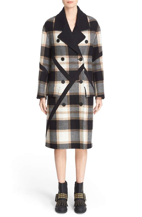 burberry coat plaid|Burberry signature plaid women's coat.